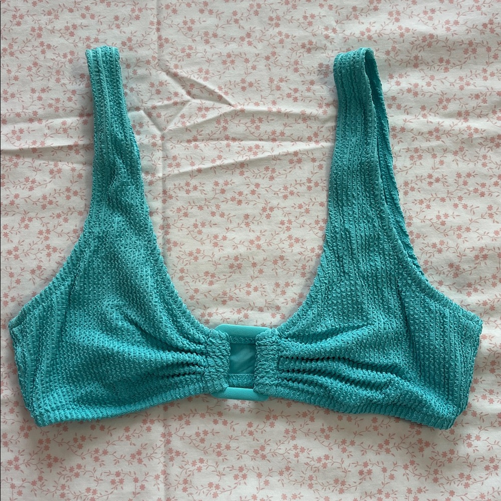 Blue Bikini Top